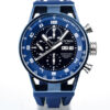 Mechanical Self-Winding Chrono S.S. Titanium PVD Blue
