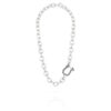 Shackle Chain Necklace | Diamond