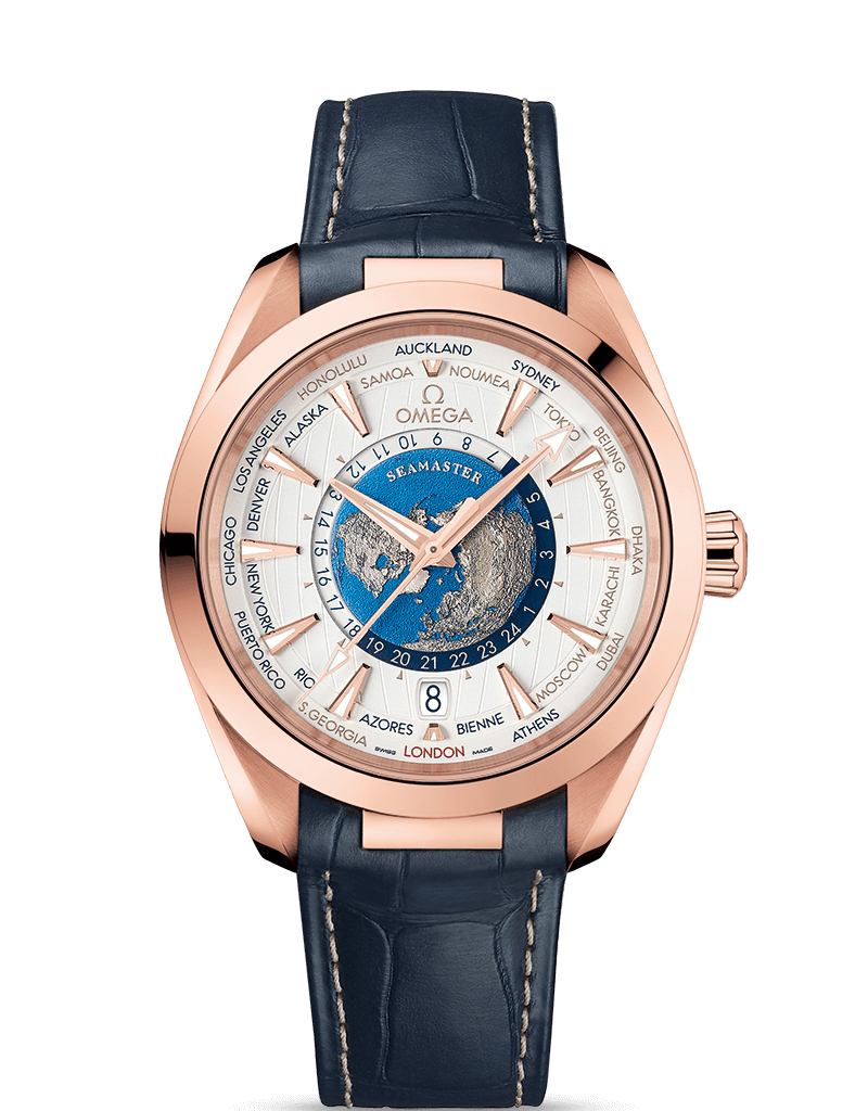 OMEGA Co-Axial Master Chronometer GMT Worldtimer 43 mm O22053432202001
