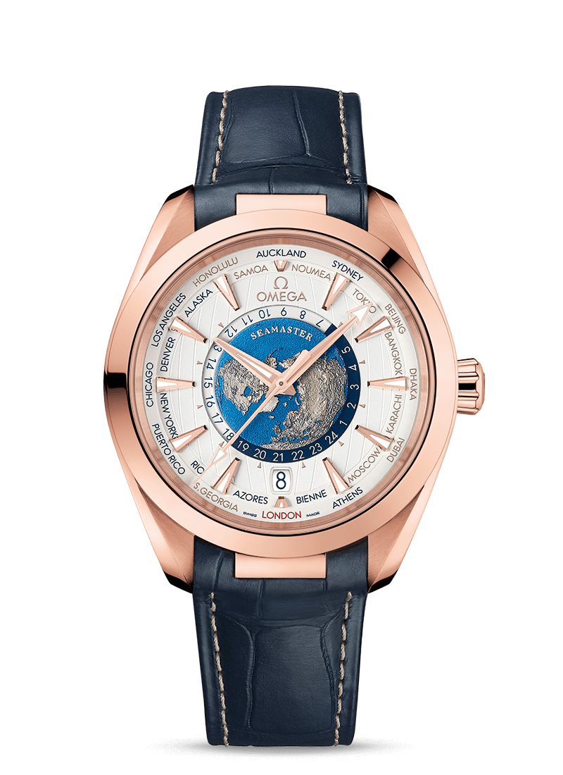 OMEGA Co-Axial Master Chronometer GMT Worldtimer 43 mm O22053432202001